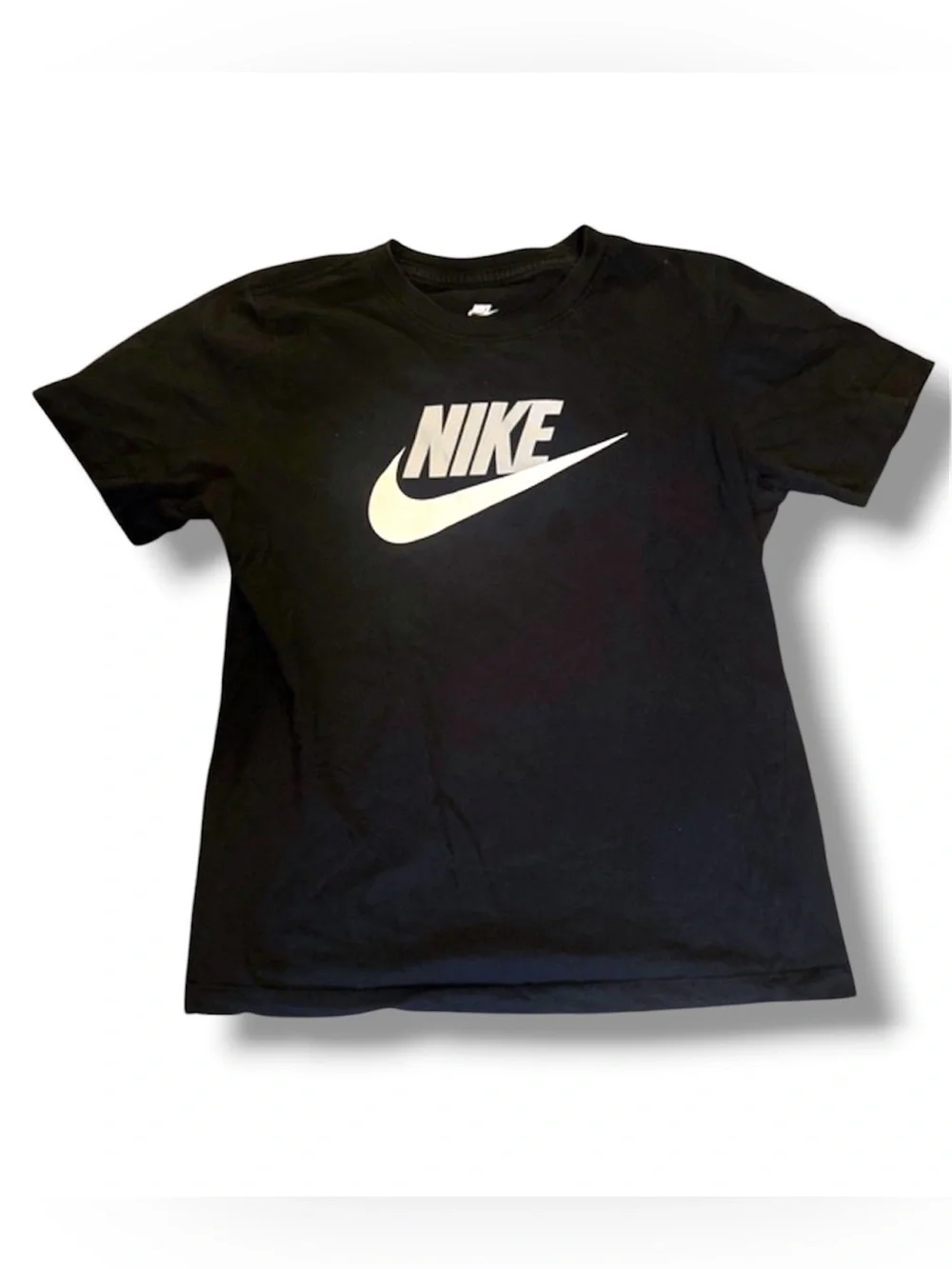 Nike Black Logo Tee for Kids size youth large